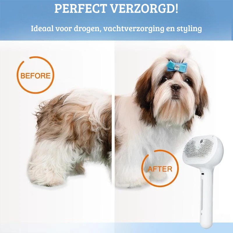 Lycentia FurCare™ 3-in-1 Stoomborstel