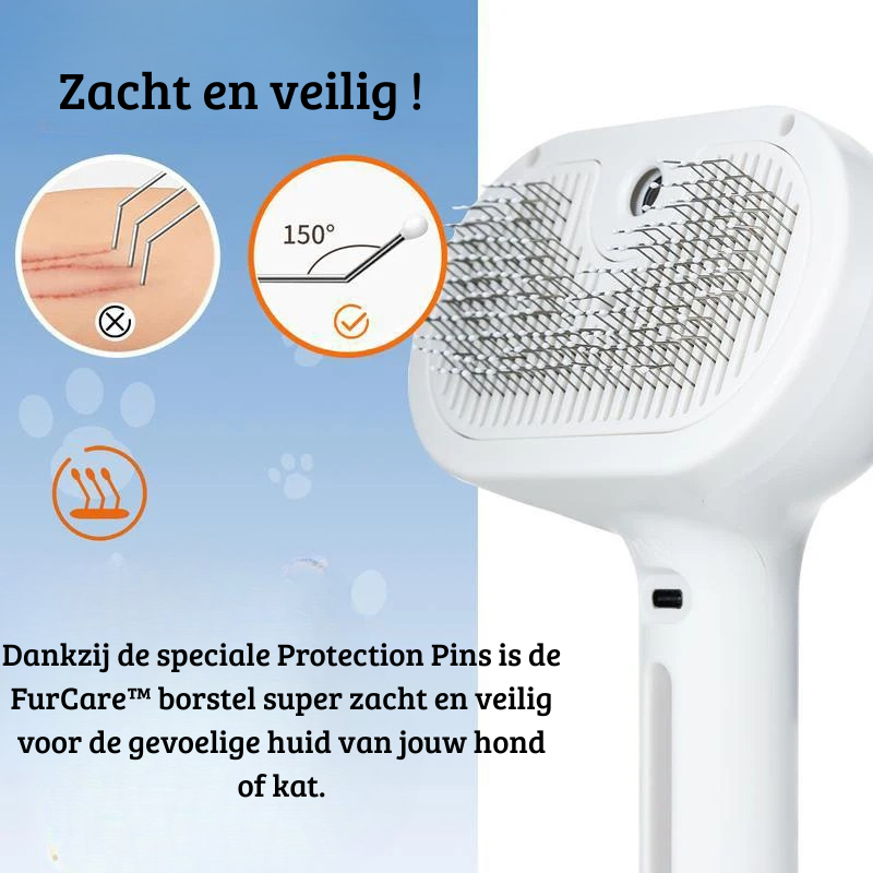 Lycentia FurCare™ 3-in-1 Stoomborstel