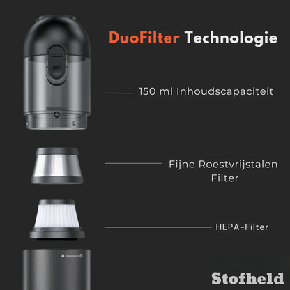 draadloze krachtige stofzuiger