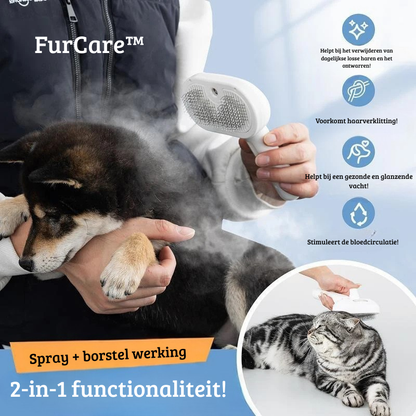 Lycentia FurCare™ 3-in-1 Stoomborstel